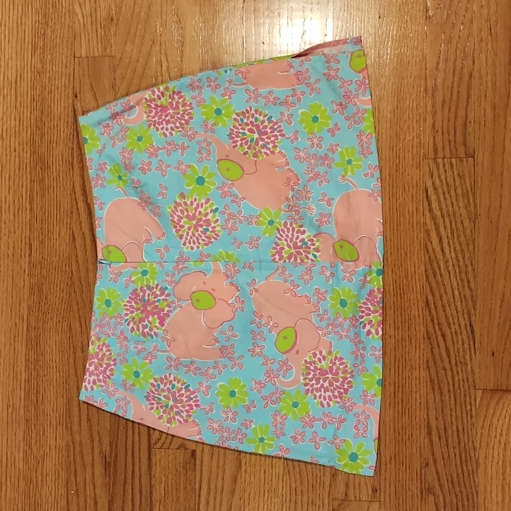 Lilly Pulitzer White Label Pink Elefrance Skort - Picture 7 of 11